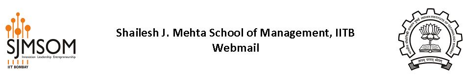 Shailesh J. Mehta School of Management Logo