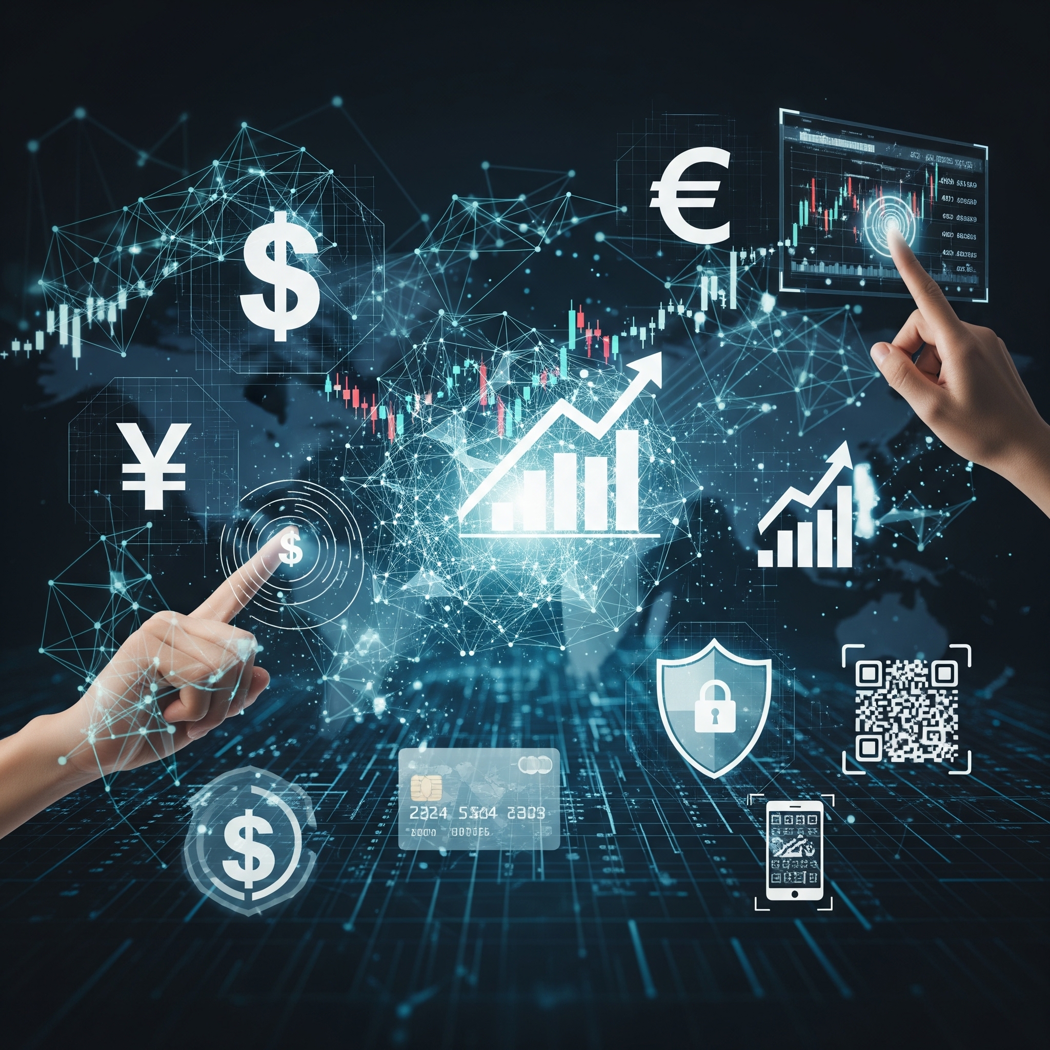Architectural glass ceiling representing fintech innovation and technological advancement